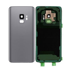 Samsung Galaxy S9 Back Glass Replacement with Camera lens (Grey)