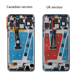 Screen Replacement Compatible with Huawei P30 Lite with Frame (4GB RAM version)