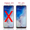 Screen Replacement Compatible with Samsung Galaxy A71 with Frame (Black) (TFT) Screen Replacement Compatible with Samsung Galaxy A71 with Frame (Black) (TFT)