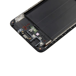 Screen Replacement Compatible with Samsung Galaxy A70 with Frame (Black) (OLED)