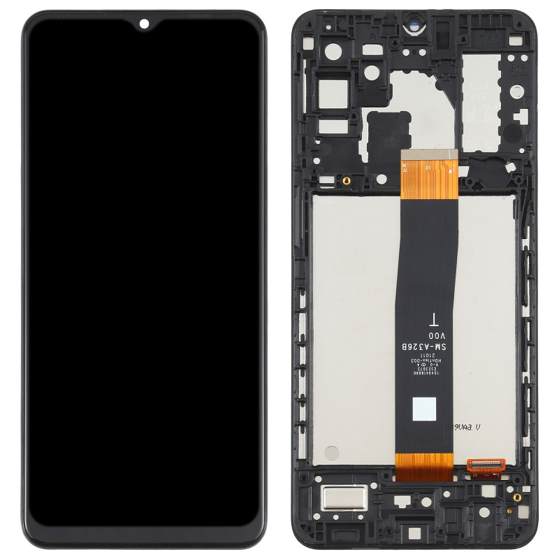 Screen Replacement Compatible with Samsung Galaxy A32 5G with Frame (Black) Screen Replacement Compatible with Samsung Galaxy A32 5G with Frame (Black)
