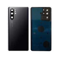 Huawei P30 Pro Compatible Back Glass Replacement with Camera lens (Black)