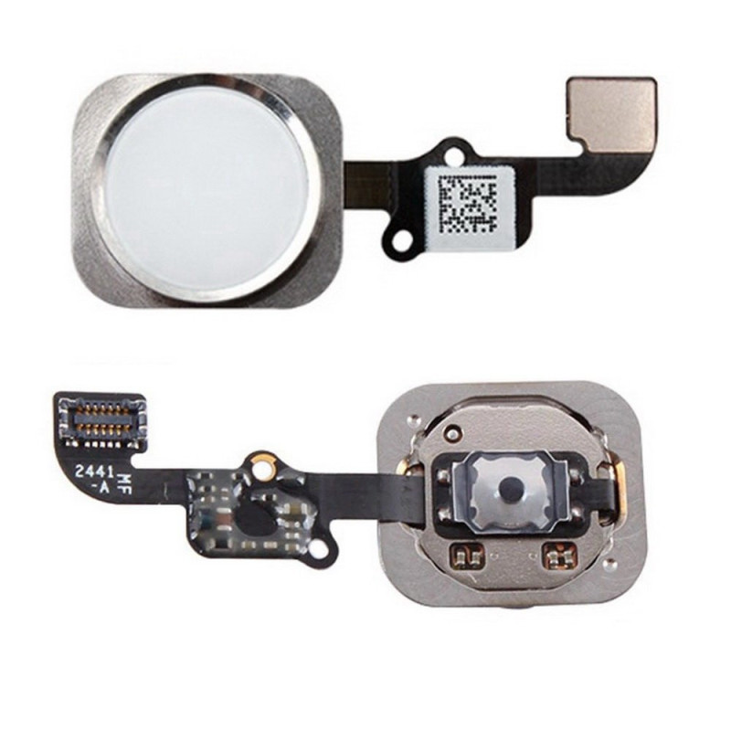 Home Button Replacement Compatible with iPhone 6S Plus (Silver)