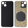 IPhone 13 Compatible Back Glass Replacement (Big Camera Hole) (Black)