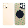 IPhone 12 Pro Max Compatible Back Glass Replacement (Big Camera Hole) (Gold)