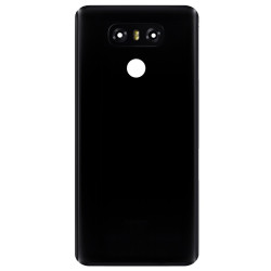 LG G6 Back Glass Replacement with Camera lens (Black)