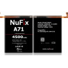 Nufix Battery Replacement for Samsung A71 4500mAh EB-BA715ABY Nufix Battery Replacement for Samsung A71 4500mAh EB-BA715ABY