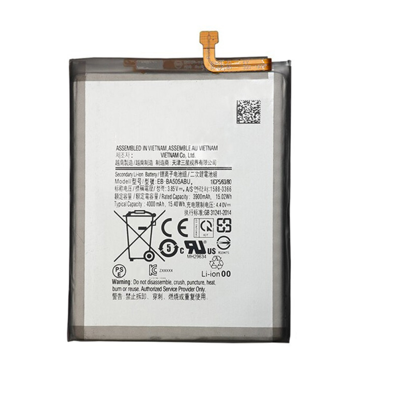 Compatible Battery Replacement for Samsung A30 EB-BA505ABU EB-BA505ABE 4000mAh