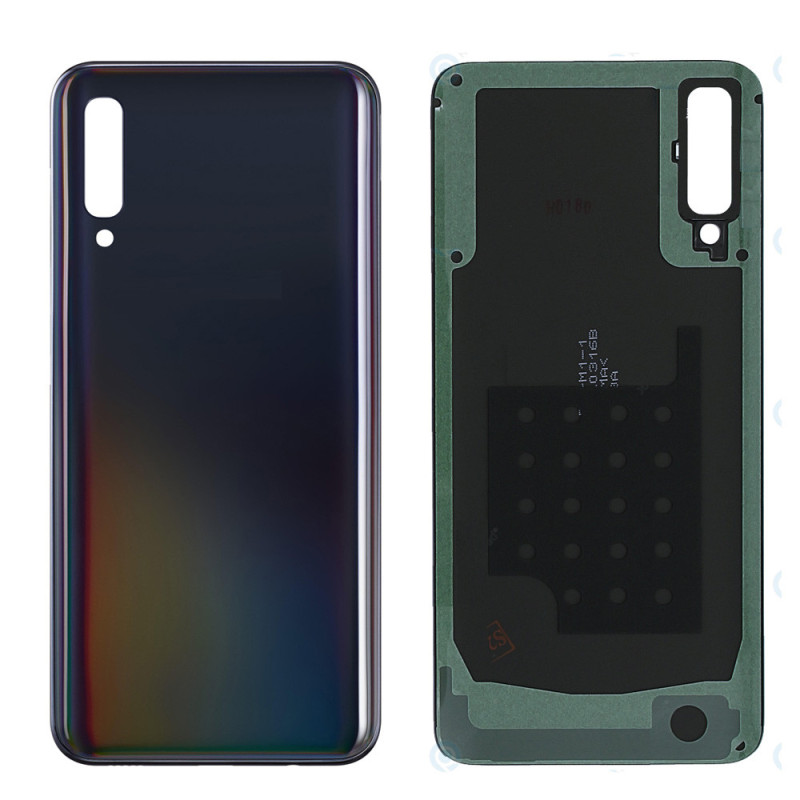 Samsung Galaxy A50 Back Glass Replacement with Camera lens (Black)