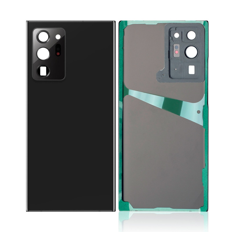 Samsung Galaxy Note 20 Ultra Back Glass Replacement with Camera lens (Black)