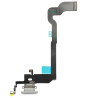 Charging Port Flex Cable Compatible with Apple iPhone X (Silver)