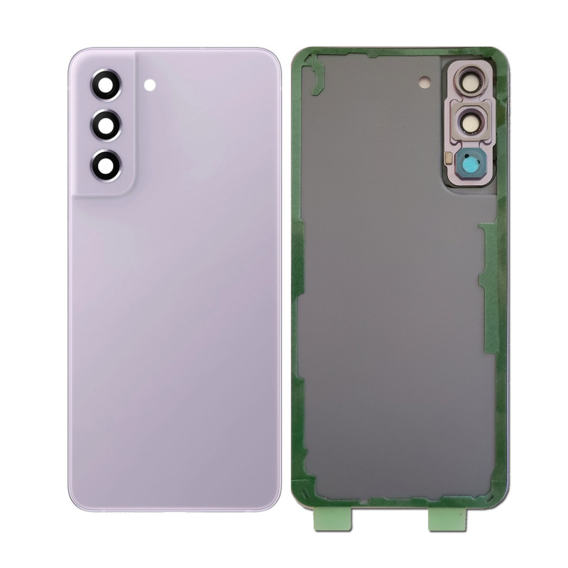 Samsung Galaxy S21 FE Back Glass Replacement with Camera lens (Violet) Samsung Galaxy S21 FE Back Glass Replacement with Camera lens (Violet)