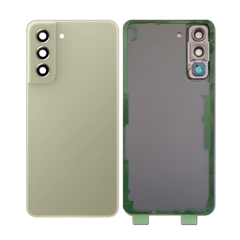 Samsung Galaxy S21 FE Back Glass Replacement with Camera lens (Green) Samsung Galaxy S21 FE Back Glass Replacement with Camera lens (Green)
