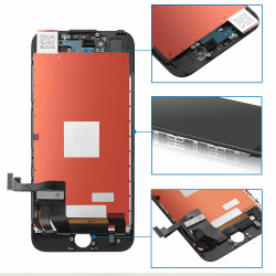 Screen Replacement Compatible with Apple iPhone 7 Plus (Black)