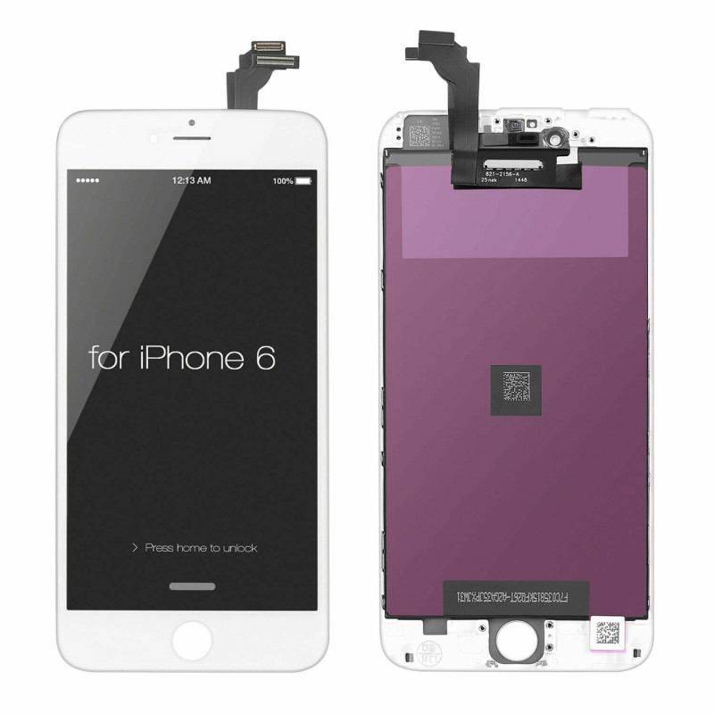Screen Replacement Compatible with Apple iPhone 6 (White) Screen Replacement Compatible with Apple iPhone 6 (White)